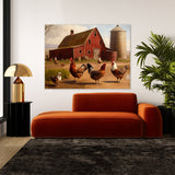 Chicken Farmyard Hens 21 Wall Art