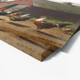 Chicken S Of Farmyard 11 Wall Art