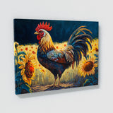 Chicken Vibrant Rooster 12 Wall Art