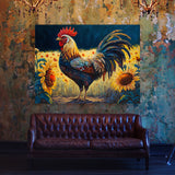 Chicken Vibrant Rooster 12 Wall Art