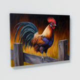 Chicken Vibrant Rooster Fence 10 Wall Art