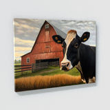 Cow Barn Background 10 Wall Art