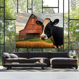 Cow Barn Background 10 Wall Art