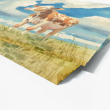 Cow Cute Sky Scene 9 Wall Art