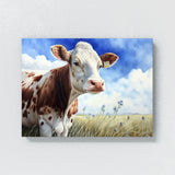 Cow Meadow Sky 16 Wall Art