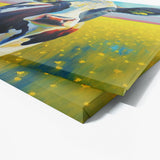 Cow Vibrant 13 Wall Art