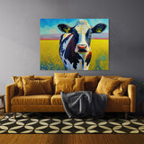 Cow Vibrant 13 Wall Art