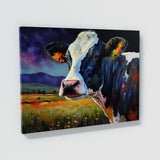 Cow Vibrant 14 Wall Art