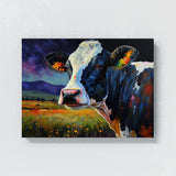 Cow Vibrant 14 Wall Art