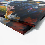 Cow Vibrant 14 Wall Art