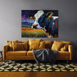 Cow Vibrant 14 Wall Art