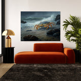 Crab Artistic Shore 8 Wall Art