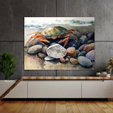 Crab Beach 10 Wall Art