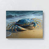 Crab Beach Scene 1 Wall Art