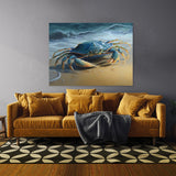 Crab Beach Scene 1 Wall Art
