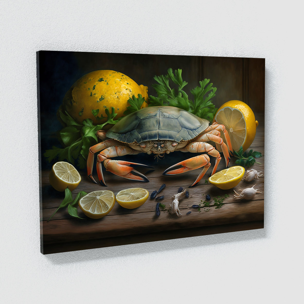 Crab Realistic Detail 6 Wall Art