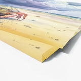 Crab Seashell Beach Sky 7 Wall Art