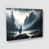 Deer Atmospheric Of 22 Wall Art