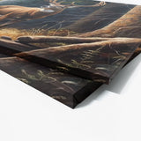 Deer Realistic Forest Buck 3 Wall Art