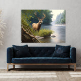 Deer Realistic Of Buck 29 Wall Art