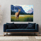 Deer Realistic Of Doe 5 Wall Art