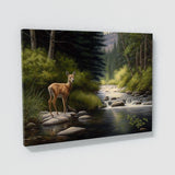 Deer Realistic Of Doe 8 Wall Art