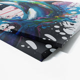Dolphin Contemporary Abstract 12 Wall Art