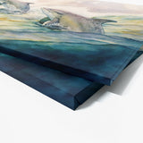 Dolphin Dreamy Ocean Rainbow 5 Wall Art