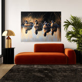 Duck Atmospheric Of 15 Wall Art