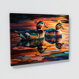 Duck Pond Reflections 12 Wall Art