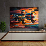 Duck Pond Reflections 12 Wall Art