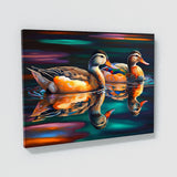 Duck Pond Reflections 14 Wall Art