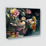 Duck Pond Reflections 9 Wall Art