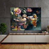Duck Pond Reflections 9 Wall Art