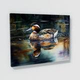 Duck Pond Water Reflections 7 Wall Art
