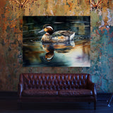 Duck Pond Water Reflections 7 Wall Art