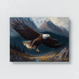 Eagle Atmospheric Bald 5 Wall Art
