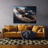Eagle Atmospheric Bald 6 Wall Art