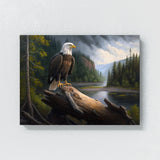 Eagle Realistic Bald 22 Wall Art