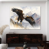 Eagle Realistic Bald 4 Wall Art