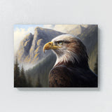 Eagle Realistic Landscape 14 Wall Art