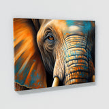 Elephant Realistic Colorful 1 Wall Art