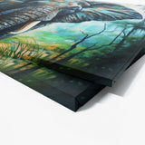 Elephant Realistic Jungle 25 Wall Art