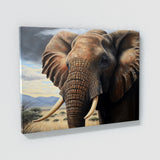 Elephant Realistic Savanna 10 Wall Art