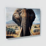 Elephant Realistic Savanna 21 Wall Art