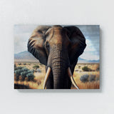 Elephant Realistic Savanna 21 Wall Art