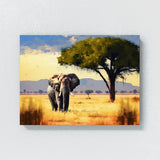 Elephant Savanna 26 Wall Art