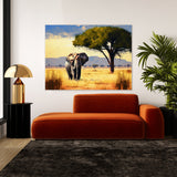 Elephant Savanna 26 Wall Art