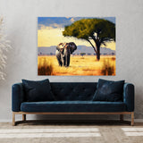 Elephant Savanna 26 Wall Art