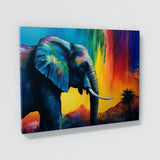 Elephant Vibrant Jungle 24 Wall Art